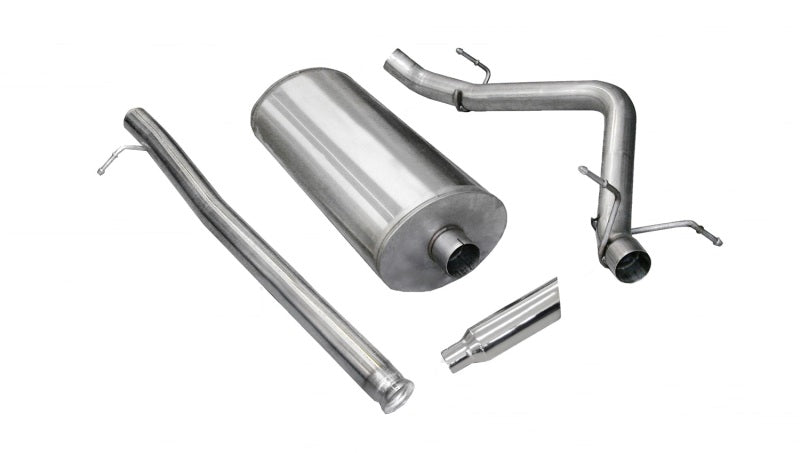 Corsa/dB 09-13 Chevrolet Silverado Reg. Cab/Long Bed 1500 4.8L V8 Polished Sport Cat-Back Exhaust - DTX Performance