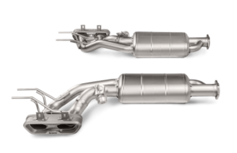 Akrapovic 15-17 Mercedes Benz G63 AMG (W463) Evolution Line Cat Back (Titanium) w/ Titanium Tips - DTX Performance