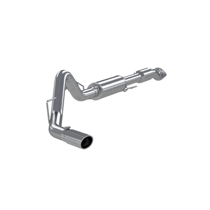 MBRP 11-13 Ford F150 SVT Raptor 6.2L EC-SB/CC-SB 3.5in Cat Back Single Exit Alum Exhaust System - DTX Performance