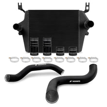 Load image into Gallery viewer, Mishimoto 99-03 Ford 7.3L Powerstroke PSD Black Intercooler Kit w/ Black Pipes - DTX Performance