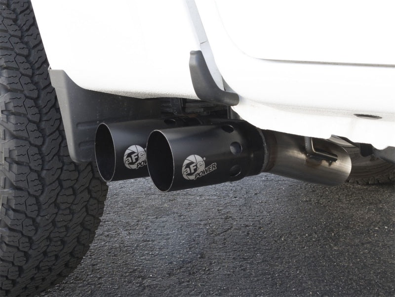 aFe Rebel Series DPF-Back 3in Side Exit SS Exhaust w/ IC Black Tip 2016 GM Colorado/Canyon 2.8L (td) - DTX Performance