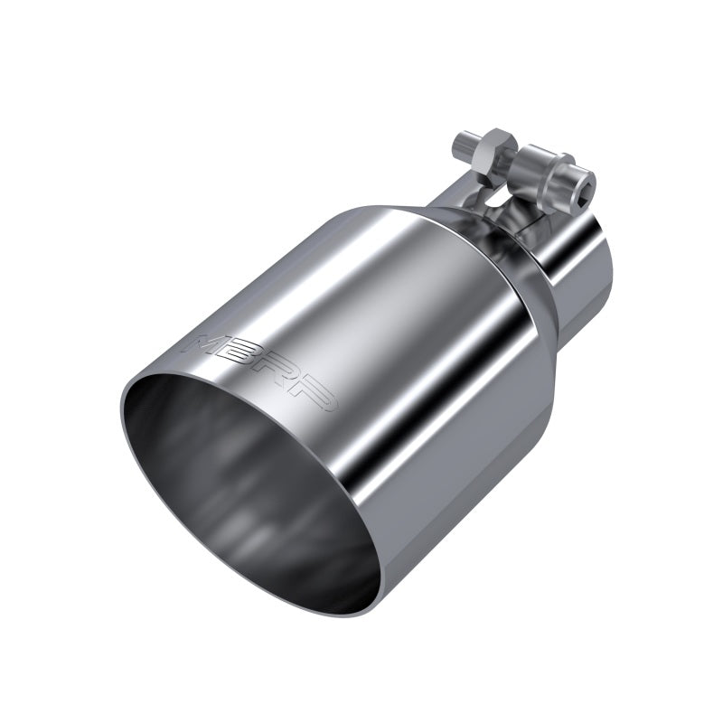 MBRP Universal T304 SS Tip 4in OD/2.5in Inlet/6.5in L - DTX Performance