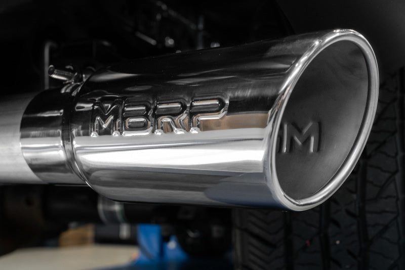 MBRP 2021+ Ford F-150 2.7L/ 3.5L Ecoboost 5.0L Single Side 3in Black Coated Catback Exhaust - DTX Performance