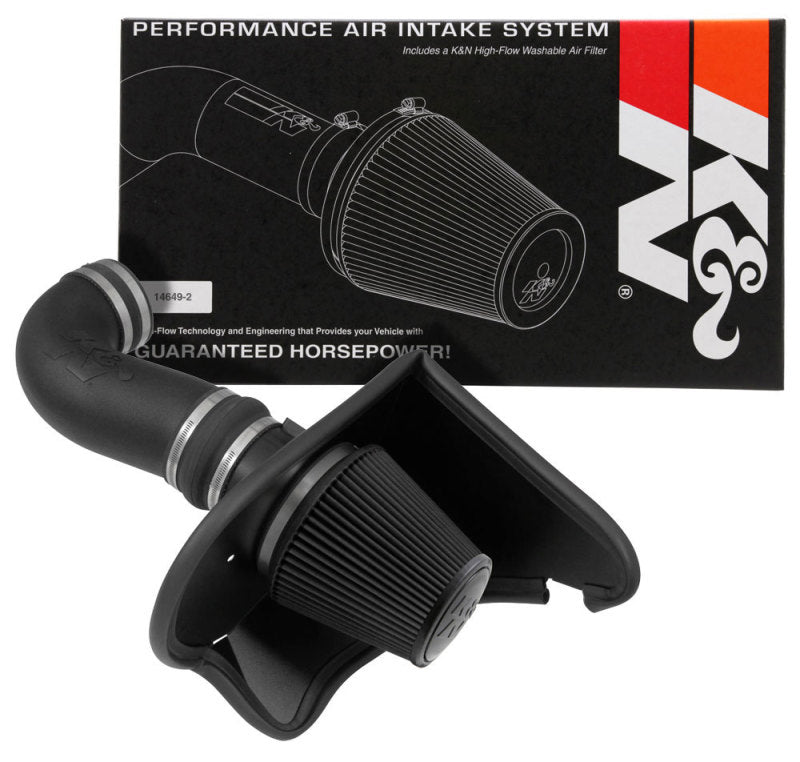 K&N 16-23 Chevrolet Camaro SS 6.2L V8 F/I Dryflow Performance Air Intake System - DTX Performance