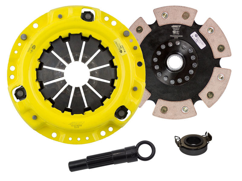 ACT 1991 Toyota Corolla HD/Race Rigid 6 Pad Clutch Kit - DTX Performance