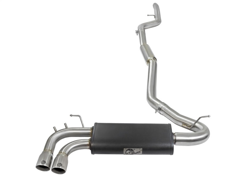 aFe MACHForce XP Exhausts Cat-Back SS-304 w/ Polished Tips 12-16 BMW 328i/428i (F30/F32) (t) N20 - DTX Performance