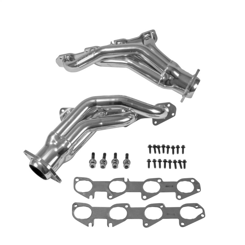 BBK 05-10 Dodge Hemi 6.1L Shorty Tuned Length Exhaust Headers - 1-7/8in Silver Ceramic - DTX Performance