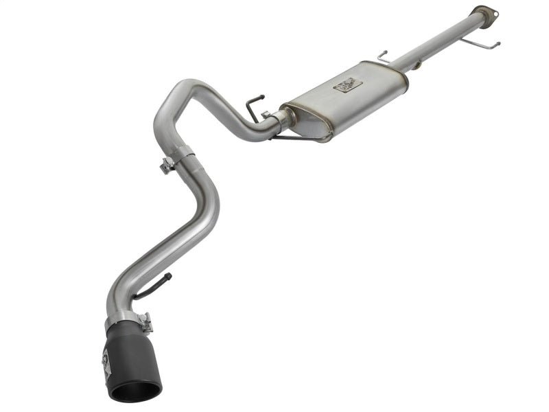 aFe MACH Force Xp 2.5in SS Cat-Back Single Side Exit Exhaust w/Black Tips 07-14 Toyota FJ Cruiser - DTX Performance