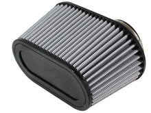 Load image into Gallery viewer, aFe MagnumFLOW Air Filter PDS A/F 3-1/4inF x (11x6)B x (9-1/2 x 4-1/2)T x 6H in - DTX Performance