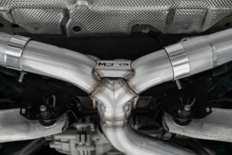 MBRP 2021+ Ford Bronco Sport (1.5L / 2.0L EcoBoost) 2.5in Res-Back Exhaust - Dual Rear - Black - DTX Performance