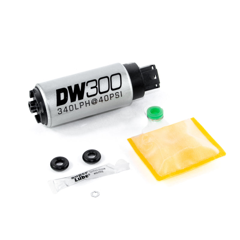 DeatschWerks 320 LPH In-Tank Fuel Pump w/ 03-06 Evo 8/9 / 95-98 Eclipse Turbo AWD Set Up Kit - DTX Performance