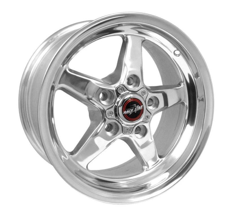 Race Star 92 Drag Star 15x8.00 5x4.50bc 5.25bs Direct Drill Polished Wheel - DTX Performance