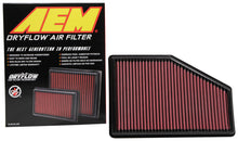 Load image into Gallery viewer, AEM 12-20 Chevrolet Malibu 1.5L/1.8L/2.0L DryFlow Air Filter - DTX Performance