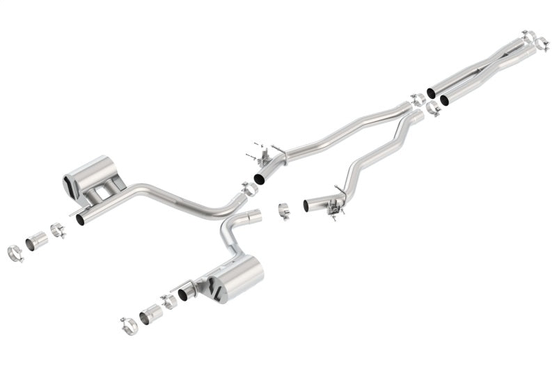 Borla 2015-2022 Charger SRT 392 / Scat Pack 6.4L Atak Catback Exhaust Single Split Rear Exit - DTX Performance