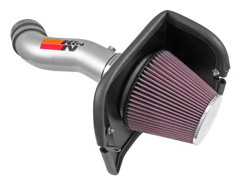 K&N 14-15 Jeep Cherokee 3.2L V6 High Flow Performance Intake Kit - DTX Performance