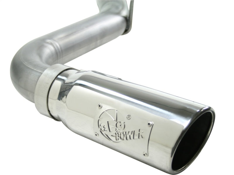 aFe MACHForce XP Exhaust Cat-Back 3in SS-409 w/ Polished Tip 97-03 Ford F-150 V8 4.6/5.4L - DTX Performance