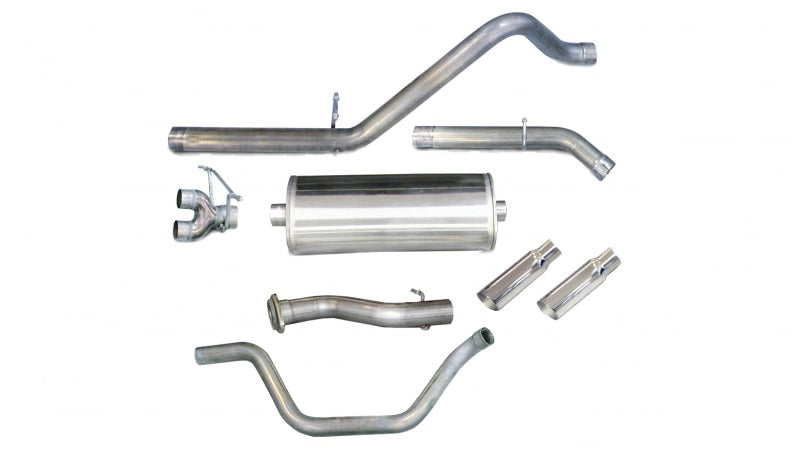 Corsa/dB 07-09 Chevrolet Silverado Crew Cab/Short Bed 1500 6.2L V8 Polished Sport Cat-Back Exhaust - DTX Performance