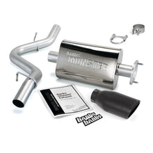 Load image into Gallery viewer, Banks Power 04-06 Jeep 4.0L Wrangler Monster Exhaust System - SS Single Exhaust w/ Black Tip - DTX Performance