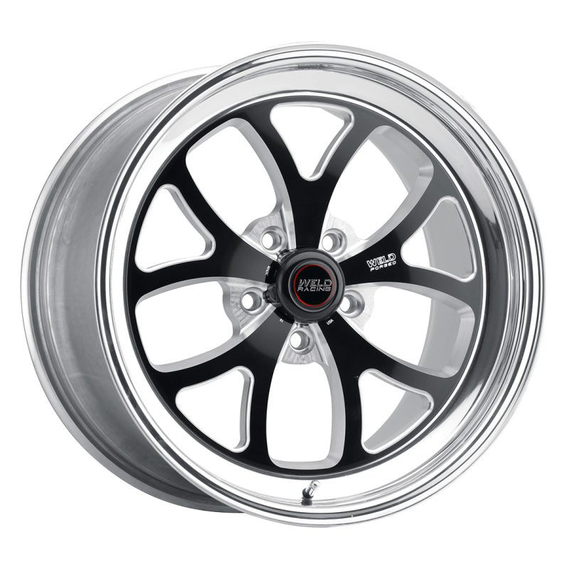 Weld S76 20x7 / 5x115mm BP / 4.3in. BS Black Wheel (High Pad) - DTX Performance