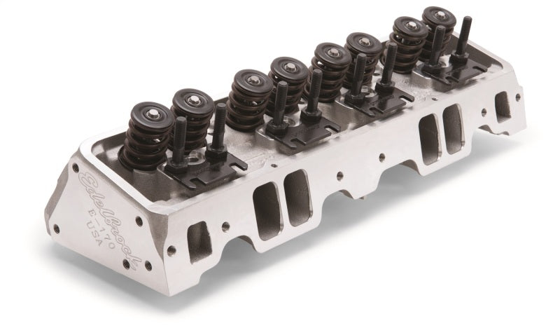 Edelbrock Cylinder Head SBC Performer RPM 23 Deg 170cc Intake 60cc Chamber Flat Tappet Cam Complete - DTX Performance