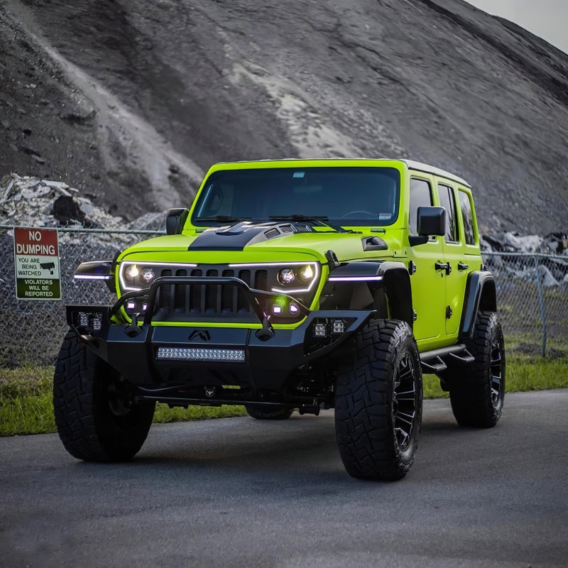 Oracle VECTOR Series Full LED Grille - Jeep Wrangler JL/JT - NA - DTX Performance