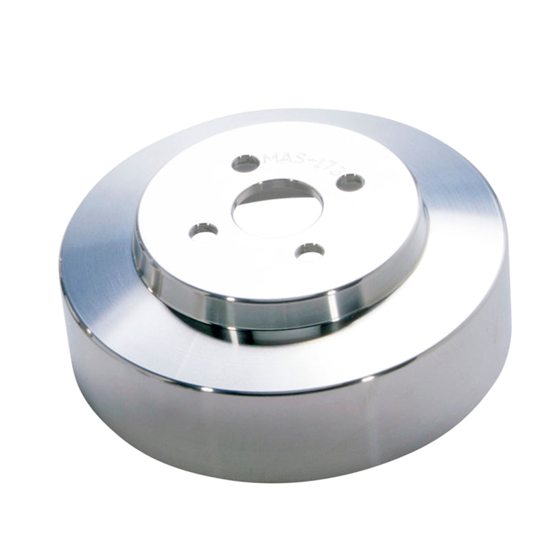 BBK 94-95 Mustang 5.0 Underdrive Pulley Kit - Lightweight CNC Billet Aluminum (3pc) - DTX Performance