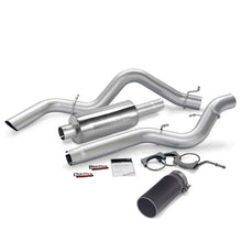 Load image into Gallery viewer, Banks Power 06-07 Chevy 6.6L SCLB Monster Exhaust System - SS Single Exhaust w/ Black Tip - DTX Performance