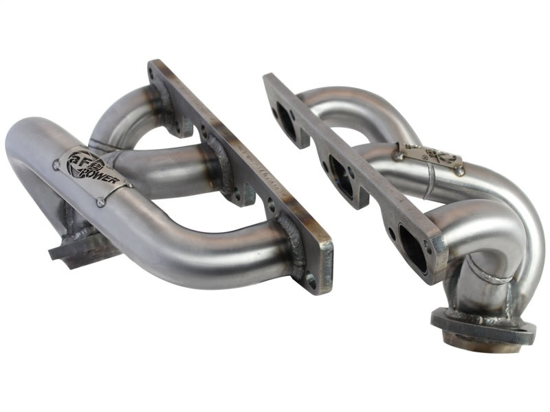 aFe Twisted Steel Header SS-409 HDR Jeep Wrangler JK 07-11 V6 3.8L - DTX Performance