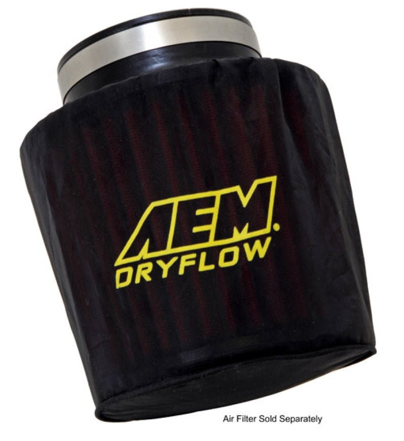 AEM Air Filter Wrap 6 inch Base 5 1/4 inch Top 5 inch Tall - DTX Performance