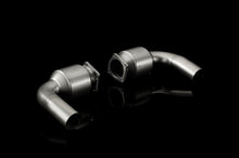 Load image into Gallery viewer, Akrapovic 10-13 Porsche 911 Turbo/Turbo S (997) Link Pipe Set w/ Cat (Titanium) - DTX Performance