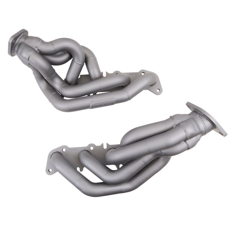 BBK 11-14 Mustang GT Shorty Tuned Length Exhaust Headers - 1-5/8 Titanium - DTX Performance