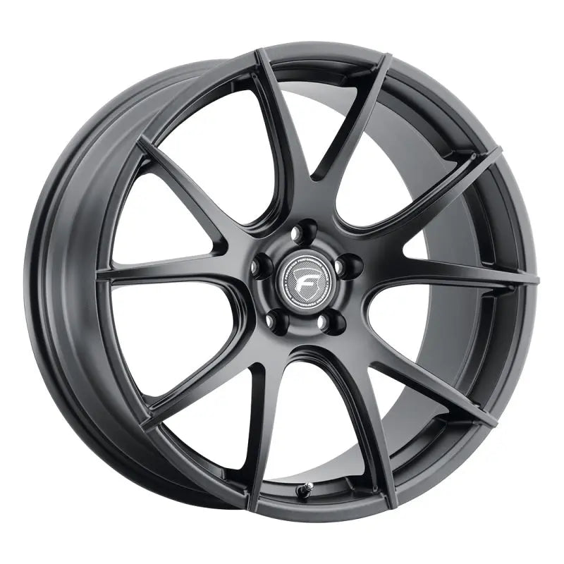 Forgestar CF5V 20x11 / 5x120 BP / ET40 / 7.6in BS Satin Black Wheel - DTX Performance