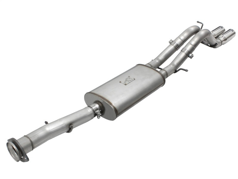 aFe Power MACHForce XP Exhaust System Cat-Back 409 Stainless Steel 07-08 Hummer H2 V8 6.0L/6.2L - DTX Performance