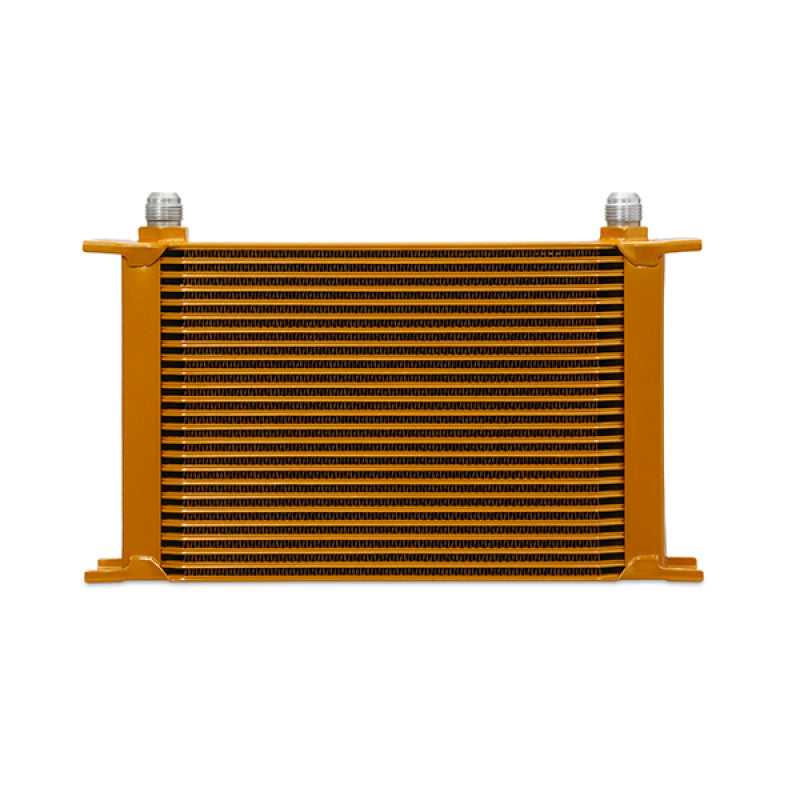 Mishimoto Universal 25-Row Oil Cooler - Gold - DTX Performance