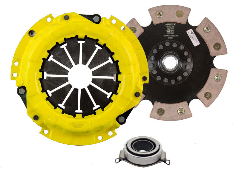 ACT 1988 Toyota Camry Sport/Race Rigid 6 Pad Clutch Kit - DTX Performance