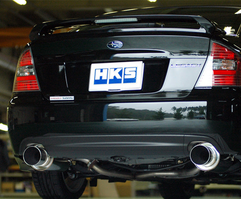 HKS SILENT Hi-Power BL5 EJ20 Turbo (Rear + Center) - DTX Performance