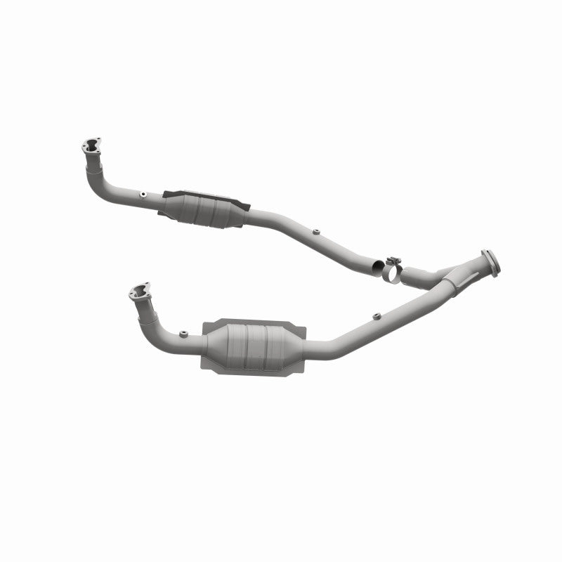 MagnaFlow Conv DF 97 Land Rover Defender 90 4.0L Y-Pipe Assy / 96-99 Discovery 4.0L Y-Pipe Assy - DTX Performance