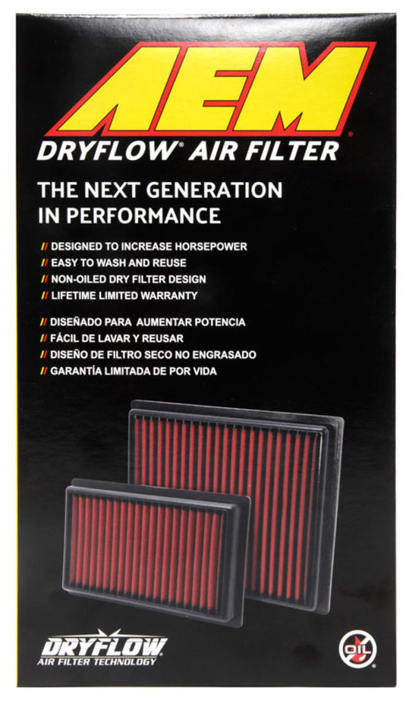 AEM 12-20 Toyota 86/GT86 2.0L DryFlow Air Filter - DTX Performance