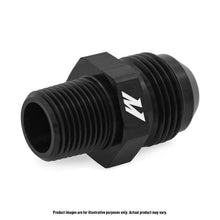 Load image into Gallery viewer, Mishimoto Aluminum -4AN to 1/4 NPT Fitting - Black - DTX Performance