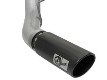 Load image into Gallery viewer, aFe ATLAS 5in DPF-Back Alum Steel Exhaust System w/Black Tip 2017 Ford Diesel Trucks V8-6.7L (td) - DTX Performance