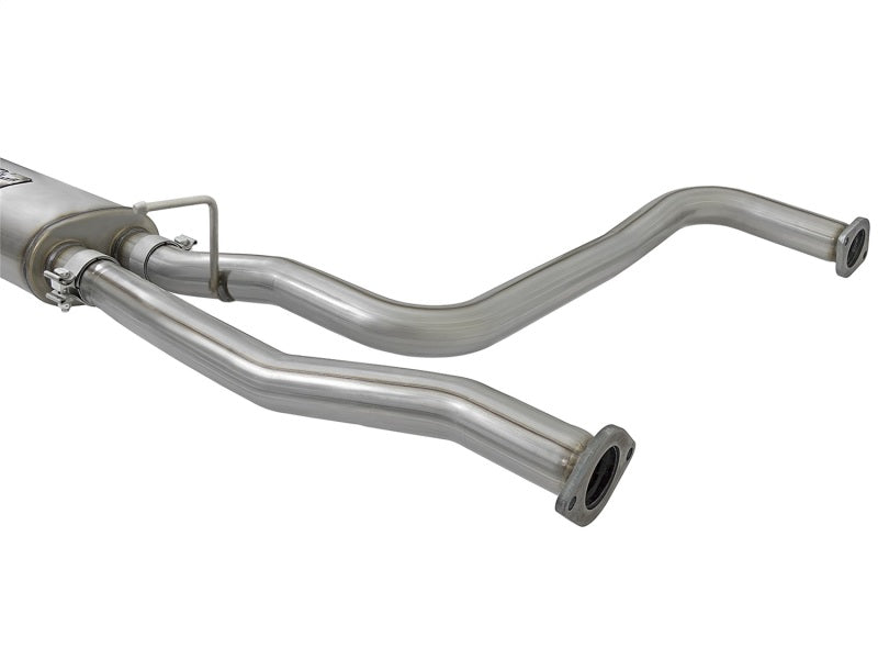 aFe POWER Rebel Series 2-1/2in 409 SS Cat Back Exhaust w/ Polished Tips 16-17 Nissan Titan V8 5.6L - DTX Performance