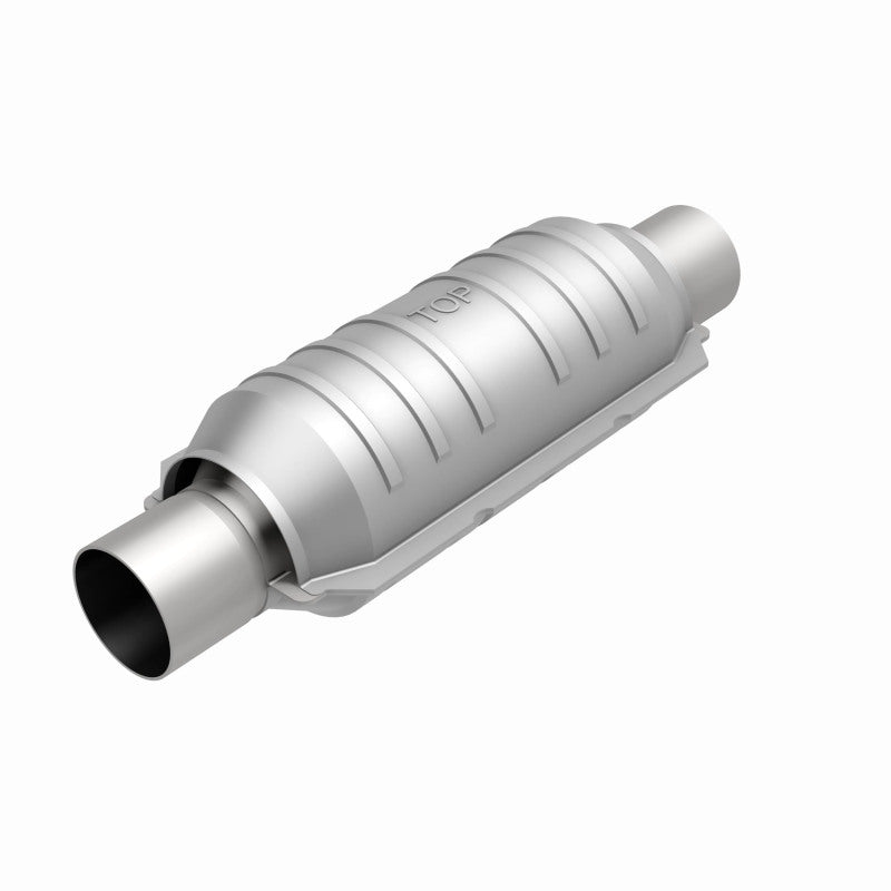 MagnaFlow Catalytic Converter 2 in Inlet 2 in Outlet 11 in Length SS - DTX Performance