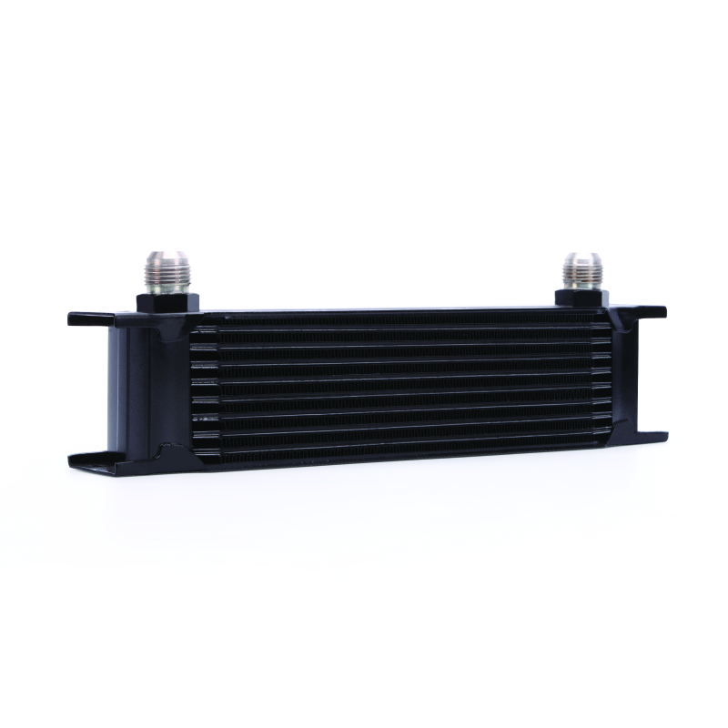 Mishimoto Universal 10 Row Oil Cooler - Black - DTX Performance