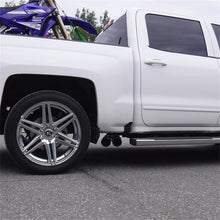 Load image into Gallery viewer, MBRP 09+ Chevrolet Silverado 1500 3in Cat Back Pre-Axle Dual Outlet w/ 4in Tip - T304 - DTX Performance