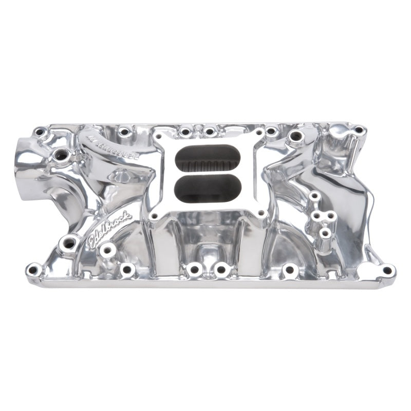 Edelbrock Perf RPM 351-W Polished Mani - DTX Performance