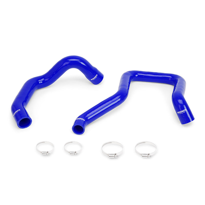 Mishimoto 91-01 Jeep Cherokee XJ 4.0L Silicone Coolant Hose Kit - Blue - DTX Performance