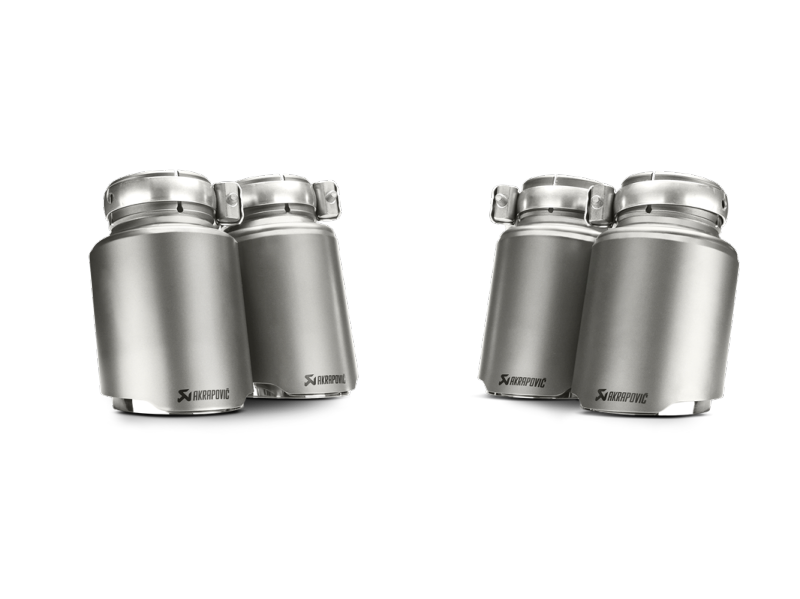 Akrapovic 14-17 BMW M3/M4 (F80/F82) Tail Pipe Set (Titanium) - DTX Performance