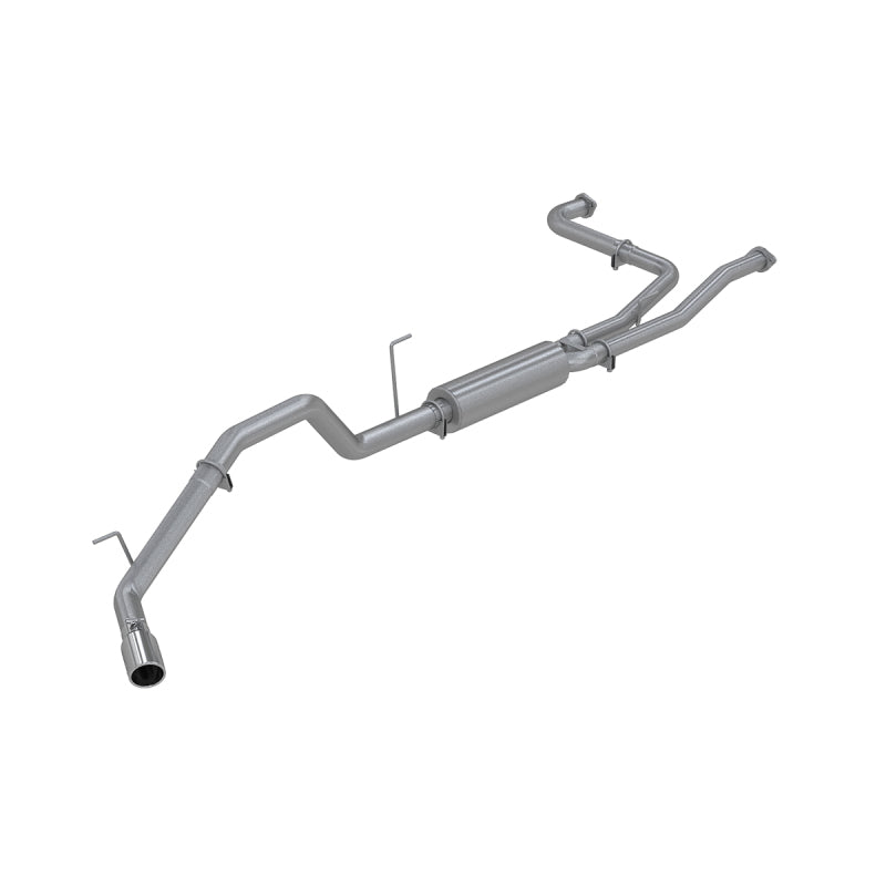 MBRP 2007-2009 Nissan Titan 5.6L EC/CC Cat Back Single Side - DTX Performance