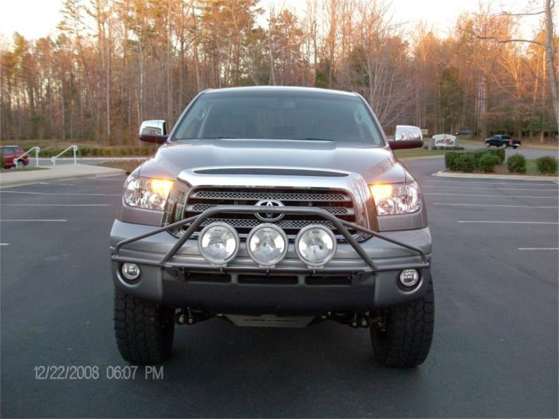 N-Fab Pre-Runner Light Bar 07-13 Toyota Tundra - Gloss Black - DTX Performance