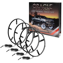 Load image into Gallery viewer, Oracle LED Illuminated Wheel Rings - Aqua - DTX Performance